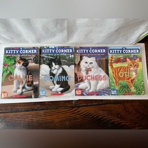 Kitty Corner Books, Lot of 4, Great Condition